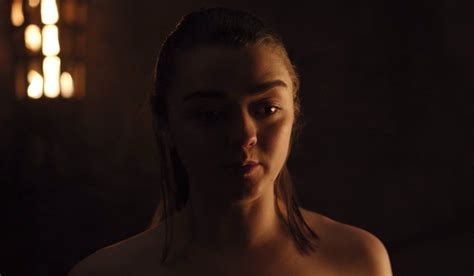 Maisie Williams Arya Stark Nude Scene Game of Thrones。